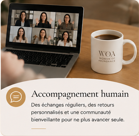 Accompagnement humain en visioconférence